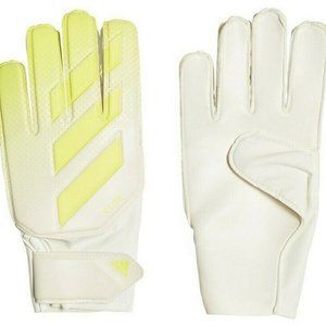ADIDAS SOCCER X LITE GLOVES WHITE / SOLAR YELLOW